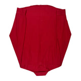 Tommy Hilfiger Slim Fit Shirt - Large Red Cotton