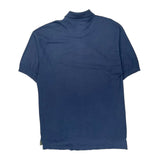 Timberland Polo Shirt - Large Blue Cotton