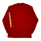 Kansas City Chiefs Nfl Long Sleeve T-Shirt - Large Red Cotton