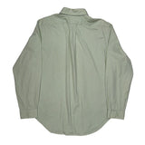 Ralph Lauren Striped Shirt - Large Green Cotton
