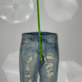 501 Levis Jeans - 32W 29L Light Wash Cotton