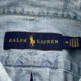 Ralph Lauren Denim Shirt - Medium Blue Cotton