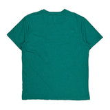 Polo By Ralph Lauren Slim Fit T-Shirt - Large Green Cotton