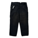 Polar King Carpenter Trousers - 35W 32L Black Cotton