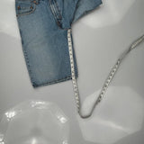 Levis Denim Shorts - 32W 11L Blue Denim