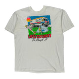 Hanes T-Shirt - XL White Cotton Blend