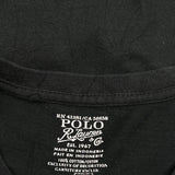 Polo By Ralph Lauren Long Sleeve T-Shirt - Medium Black Cotton