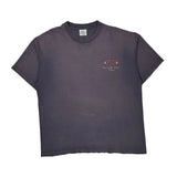Single Stitch Christian-Themed West Wear Graphic T-Shirt - XL Gray Cotton