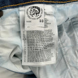 Diesel Jeans - 35W 29L Dark Wash Cotton