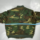 Unbranded Camo Bomber Jacket - 3XL Camo Cotton