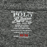 Polo By Ralph Lauren Long Sleeve T-Shirt - Medium Grey Cotton