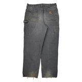 Carhartt Carpenter Pants - 36W 34L Gray Cotton