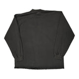 Nike Long Sleeve T-Shirt - 2XL Black Cotton