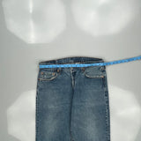 501 Levis Jeans - 33W 33L Blue Cotton