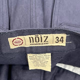 Noiz Cargo Shorts - 31W 11L Navy Cotton