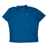 Patagonia Polo Shirt - 2XL Blue Cotton
