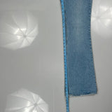 Levis Flared Jeans - 22W UK 2 Blue Cotton
