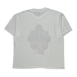 New Jersey Devils Hanes Graphic T-Shirt - XL White Cotton Blend
