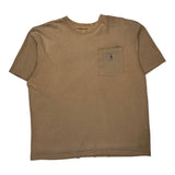 Carhartt T-Shirt - 2XL Beige Cotton