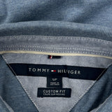 Tommy Hilfiger Polo Shirt - Small Blue Cotton