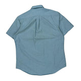 Ralph Lauren Short Sleeve Shirt - Large Blue Cotton