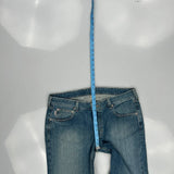 Carhartt Carpenter Trousers - 36W UK 14 Blue Cotton Blend