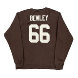 Cleveland Browns N.F.L. Pro Line Sweatshirt - 2XL Brown Cotton Blend