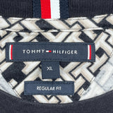 Tommy Hilfiger T-Shirt - XL Black & White Cotton
