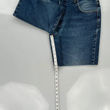 Guess Denim Shorts - 32W 8L Blue Cotton
