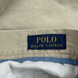 Polo By Ralph Lauren Chino Shorts - 32W 10L Beige Cotton