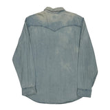 Levis Denim Shirt - Large Light Wash Denim