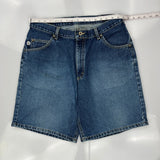 Lee Denim Shorts - 32W 9L Blue Denim