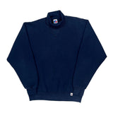 Made In USA Russell Athletic Sweatshirt - Medium Navy Cotton
