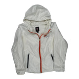 Denver Broncos Nfl Football Windbreaker - Medium White Polyester