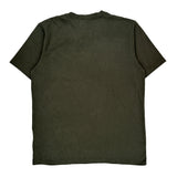 Carhartt T-Shirt - Large Green Cotton