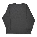 Carhartt Spellout Long Sleeve T-Shirt - 2XL Grey Cotton