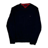 Tommy Hilfiger Jumper - Large Black Cotton