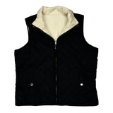 Ralph Lauren Reversible Vest - Large Cream Polyester