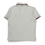 Polo By Ralph Lauren Slim Fit Polo Shirt - Medium White Cotton