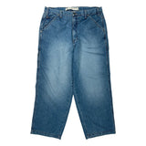 Unbranded Carpenter Jeans - 36W 30L Blue Cotton