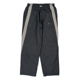 Nike Track Pants - Large Black Polyester