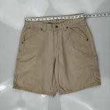 Dickies Carpenter Shorts - 32W 9L Beige Cotton