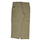 Wrangler Cargo Trousers - 34W 29L Beige Cotton