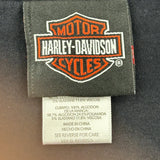 Age 10 Harley Davidson Top - Medium Pink Cotton