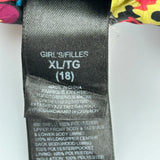 Age 16 The North Face Floral Jacket - XL Black Polyester