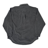Tommy Bahama Checked Shirt - XL Gray Silk