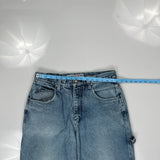 Southpole Cargo Carpenter Jeans - 36W 28L Blue Cotton