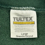 Green Bay Packers Tultex Football Sweatshirt - Large Green Cotton Blend