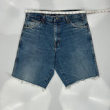Dickies Denim Shorts - 36W 11L Blue Cotton