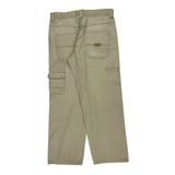 Wrangler Cargo Carpenter Trousers - 36W 31L Beige Cotton